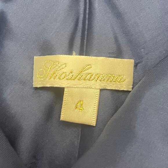 Shoshanna Striped Silk Blend Knee Length Dress Size 4 Multicolor Party Colorful - Picture 2 of 10